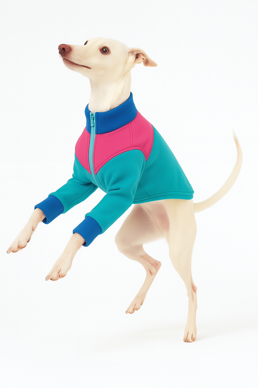 RETRO-TRAININGSJACKE FÜR ITALIENISCHE WINDSPIELE